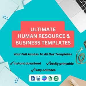 Essential Human Resources Document & Spreadsheet Bundle